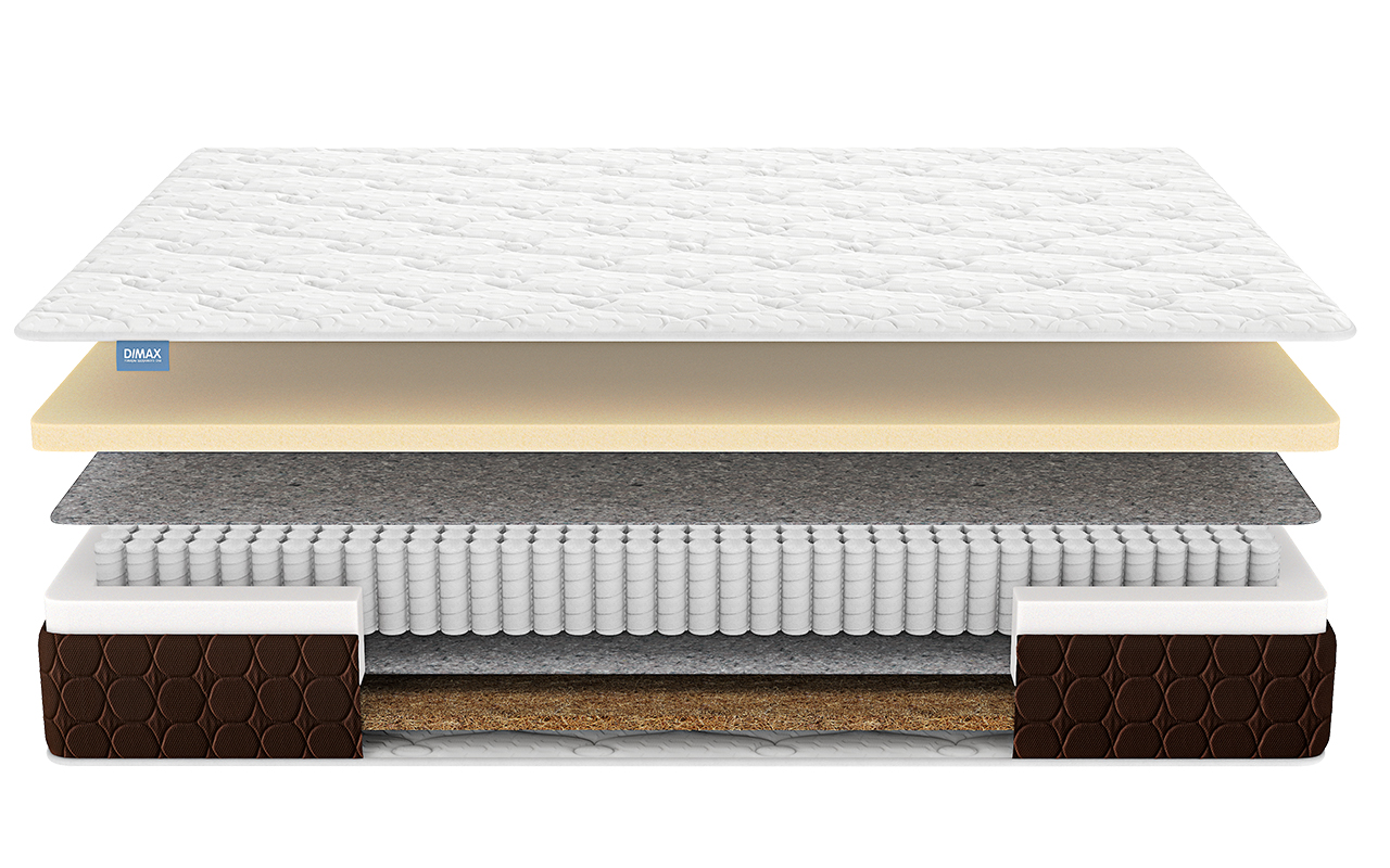 матрас Dimax Мега Мемо Хард 1 Dimax Мега Мемо Хард