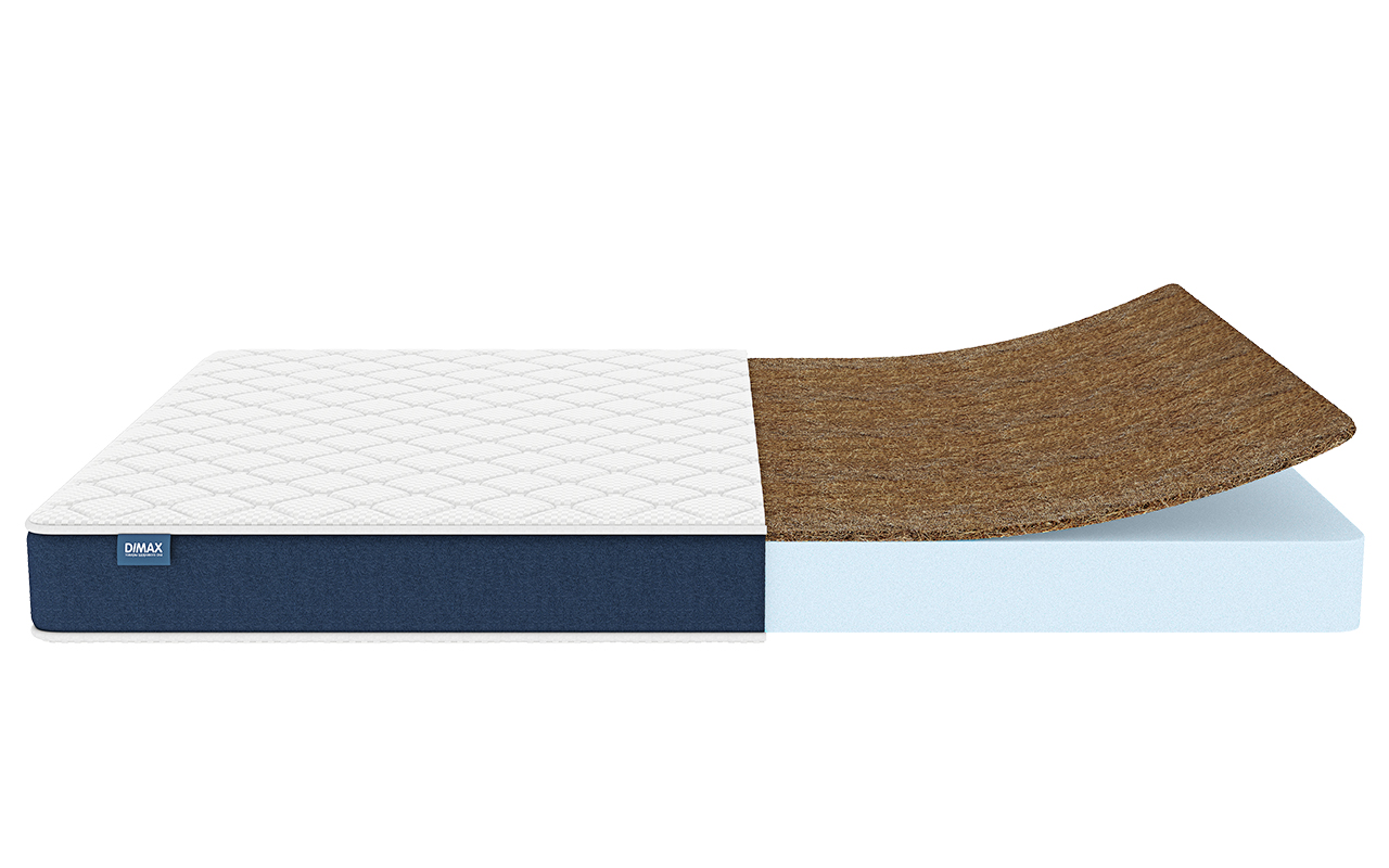 матрас Dimax Практик Чип Ролл 14 кокос 1 Dimax Практик Чип Ролл 14 кокос