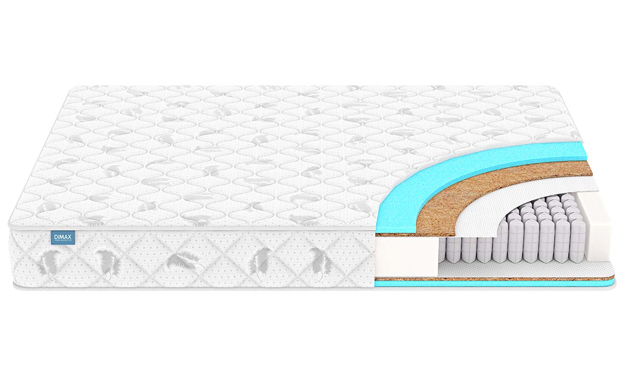 матрас Dimax Оптима 500 кокос 1 Dimax Оптима 500 кокос